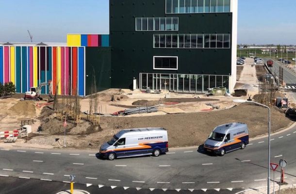Coating façade cladding FloriWorld - Kondor Wessels Projecten