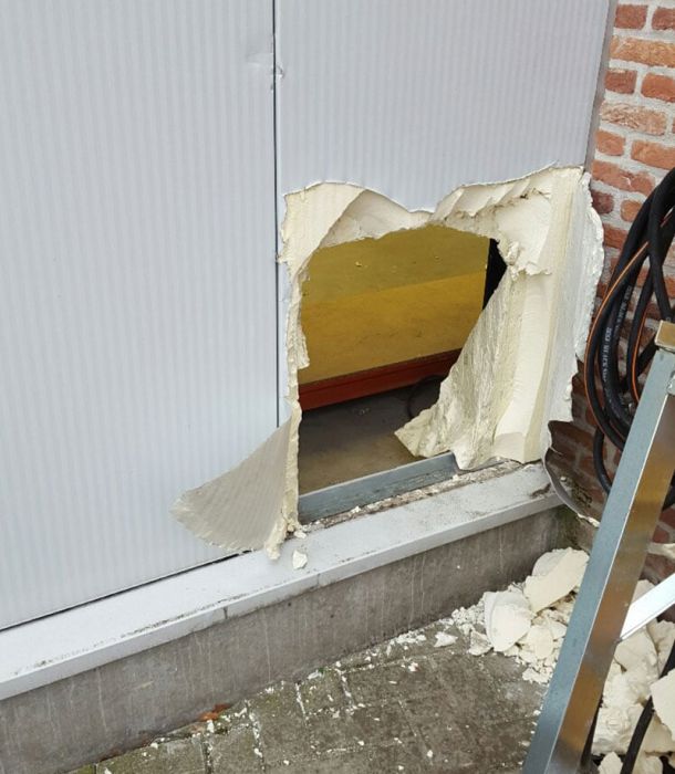 gevelreparatie inbraakschade